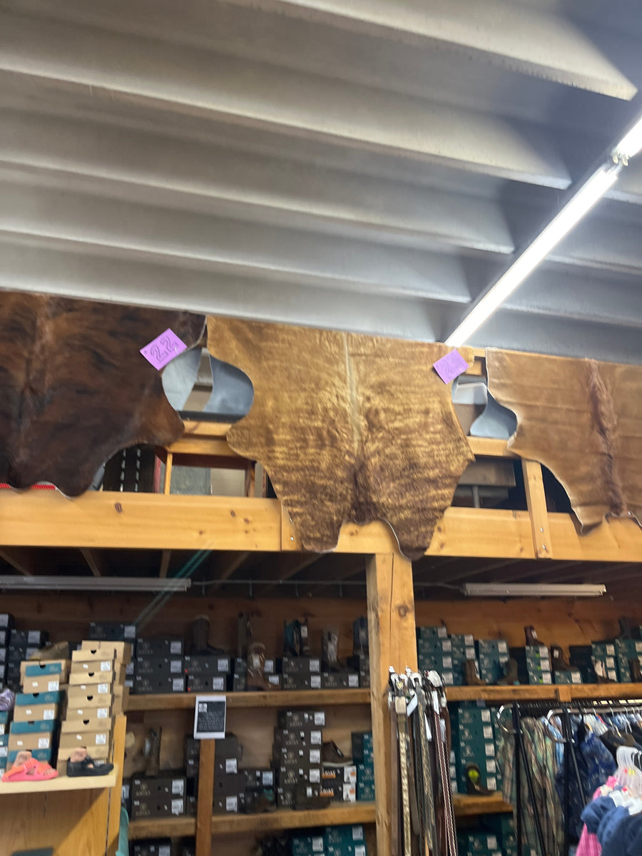 Cowhide Double C Western Supply