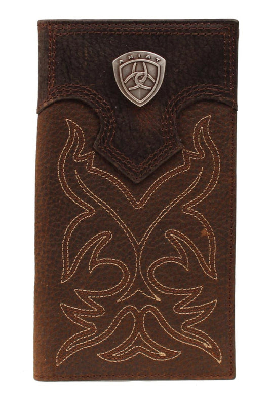 ARIAT RODEO DARK BROWN BOOT STITCH Ariat