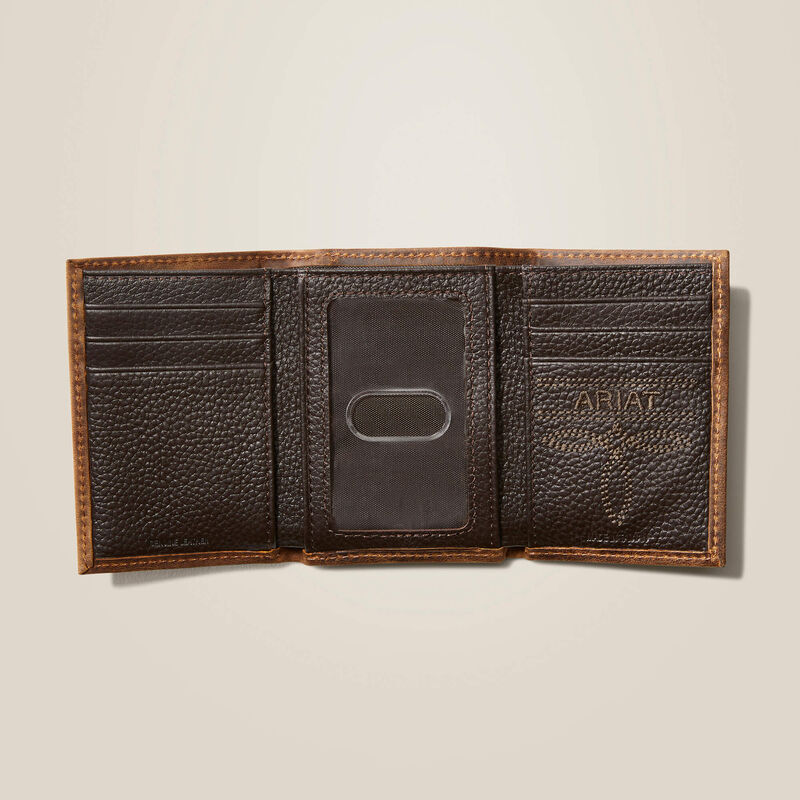 Trifold Wallet Patriot Flag Embroidery A3545402 wallet Ariat