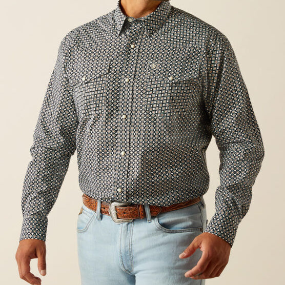 Ariat MNS Waylon Classic Fit Shirt BLACK Shirt ariatmens Ariat