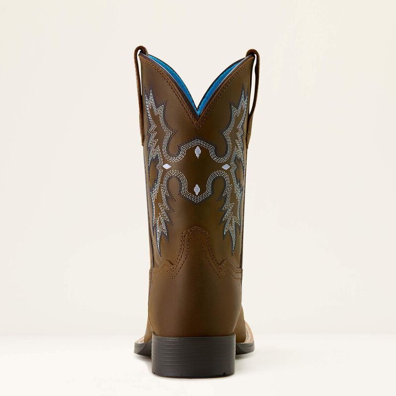 YTH Tombstone Western Boot DISTRESSED BROWN 10063834 Boots Ariat