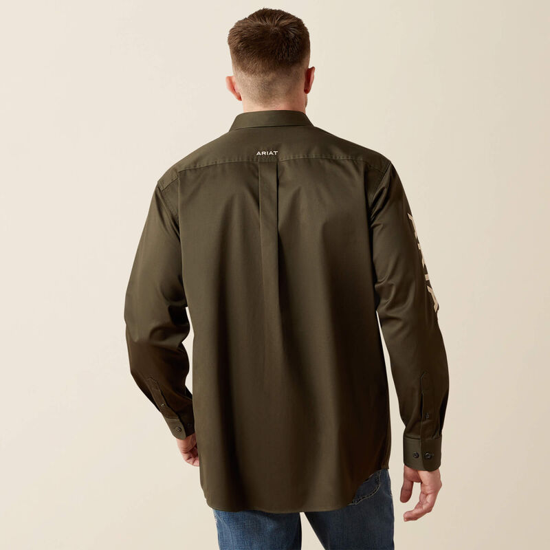 Men's Team Logo Twill Classic Fit Shirt 10065845 Shirt Ariat