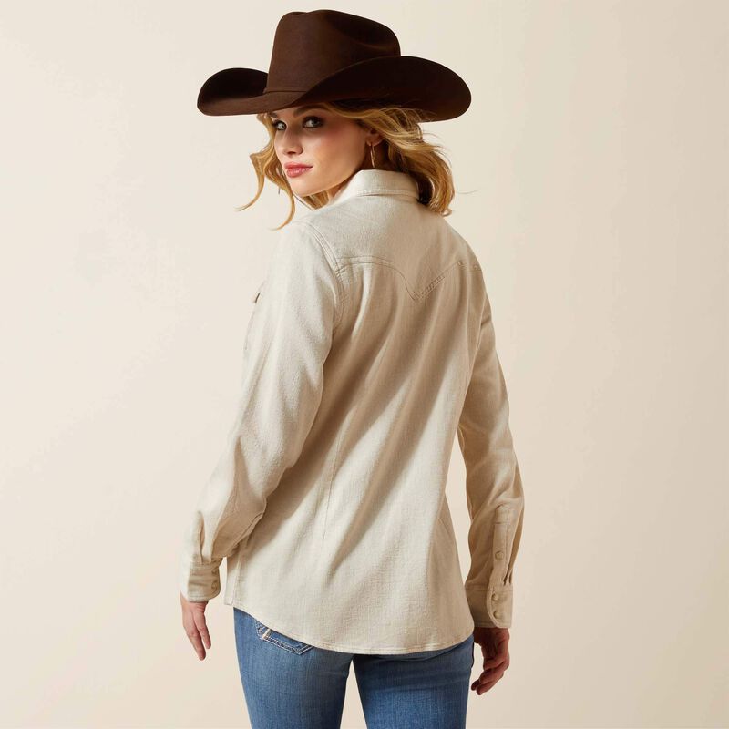 WMS Papyrus Western Shirt PAPYRUS CORD 10065865 Shirt Ariat