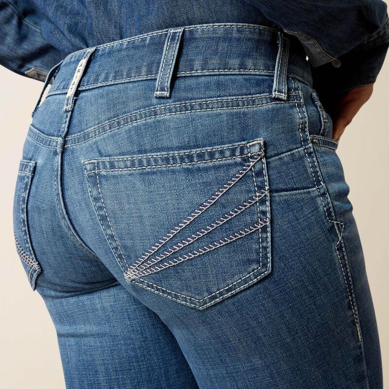 WMS Mid Rise Aisha Boot Cut Jean ITHICA 10065887 Jeans Ariat