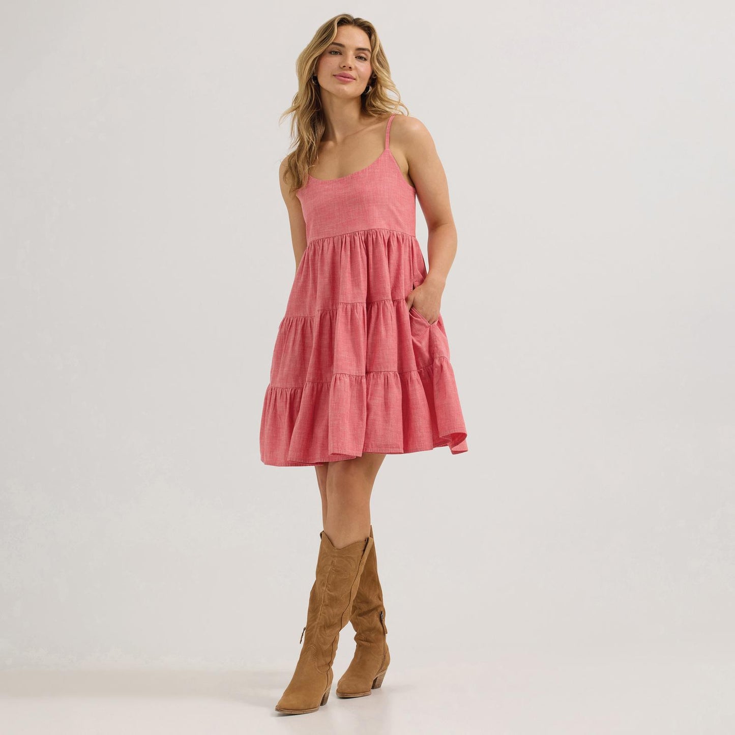 Wrangler Retro® Americana Dress - Red dress Women's Wrangler