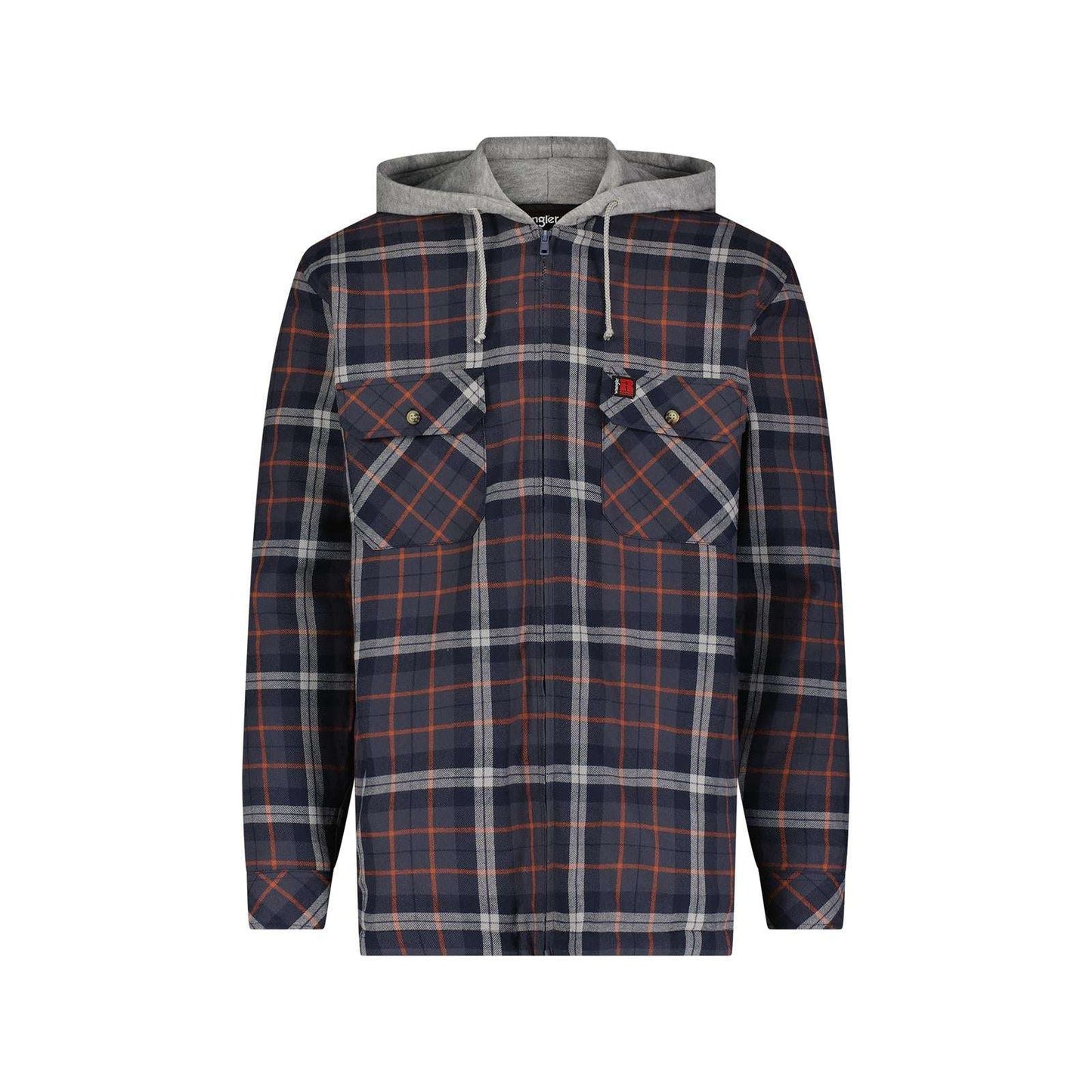 Wrangler RIGGS WORKWEAR® Flannel Hooded Jacket 112366591 Coats & Jackets Wrangler