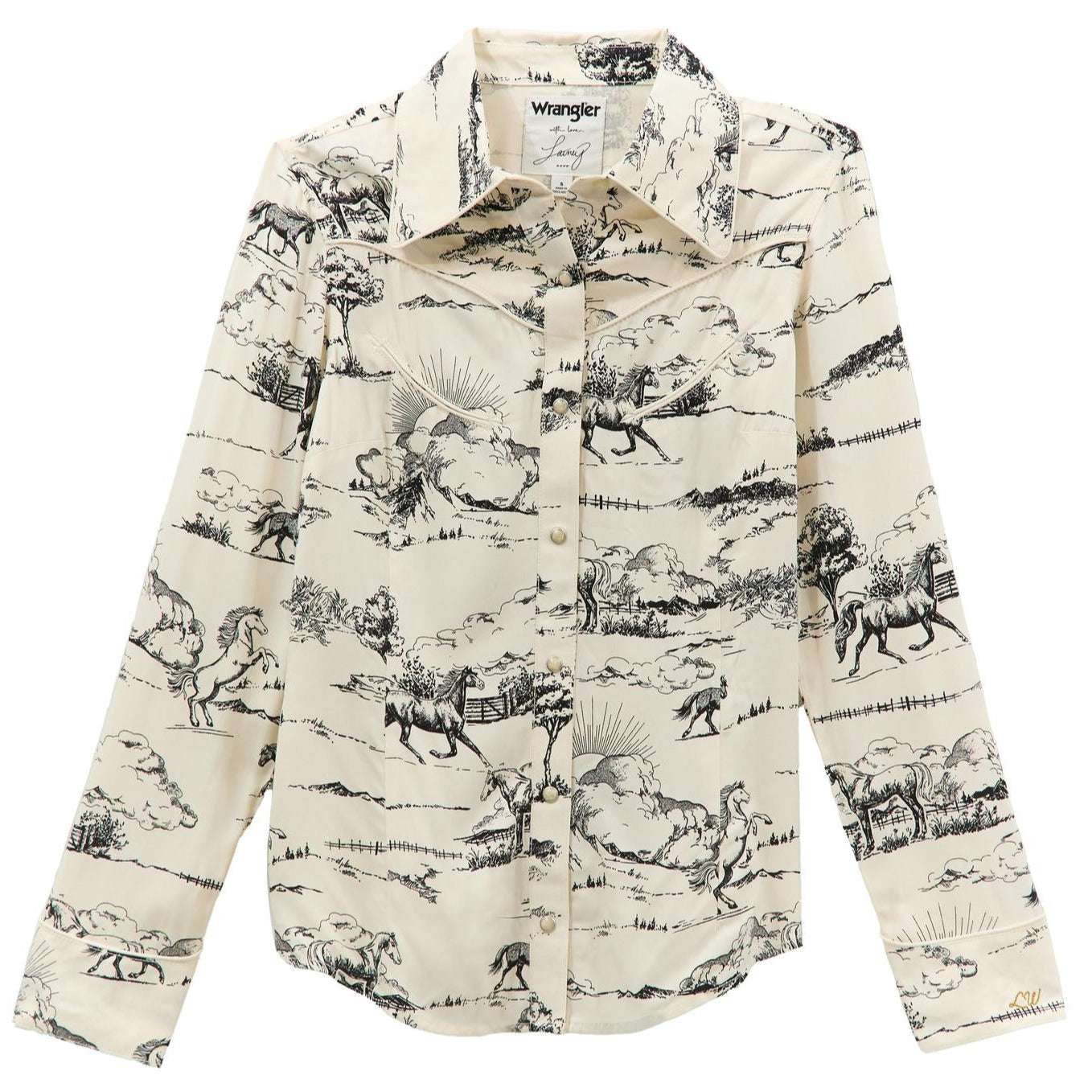 Wrangler® X Lainey Landscape Western Shirt - Landscape Shirt Women's Wrangler