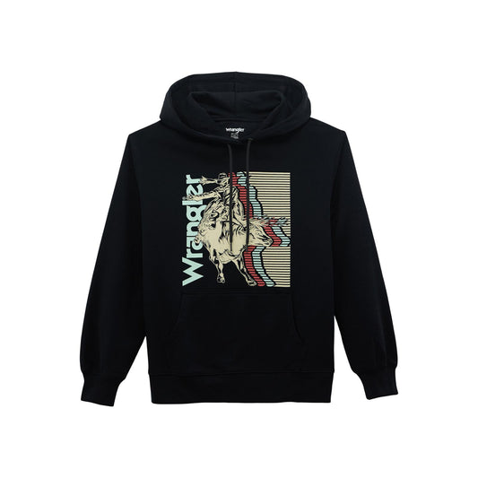 Wrangler Retro® Hoodie - Regular Fit - Black Beauty 112368908 Hoodie Wrangler