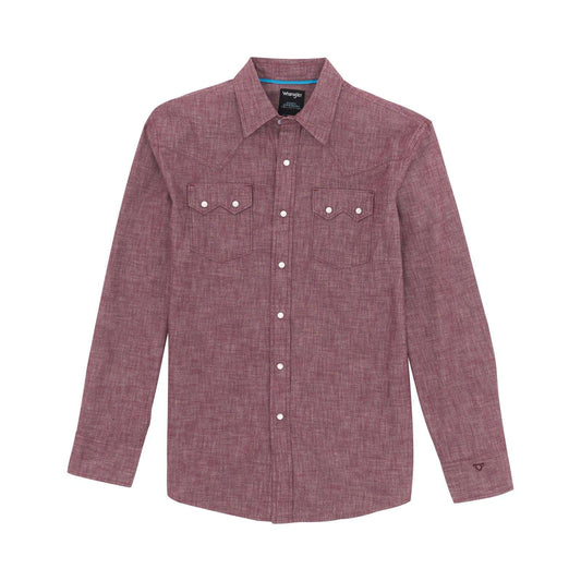 Wrangler® X Cody Johnson Long Sleeve Shirt - Classic Fit - Snaps - Fig 112369520 Shirt Wrangler