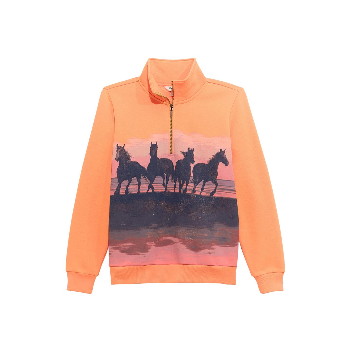 Wrangler Retro® Americana Sweatshirt Zip - Orange