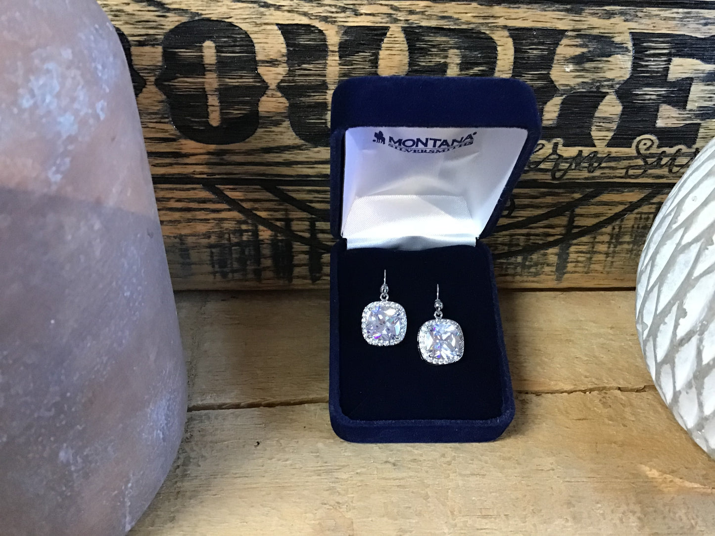 Montana Silversmiths Marquee Lights Crystal Earrings - ER5710 Earrings mom dad grads Women's Montana Silversmiths