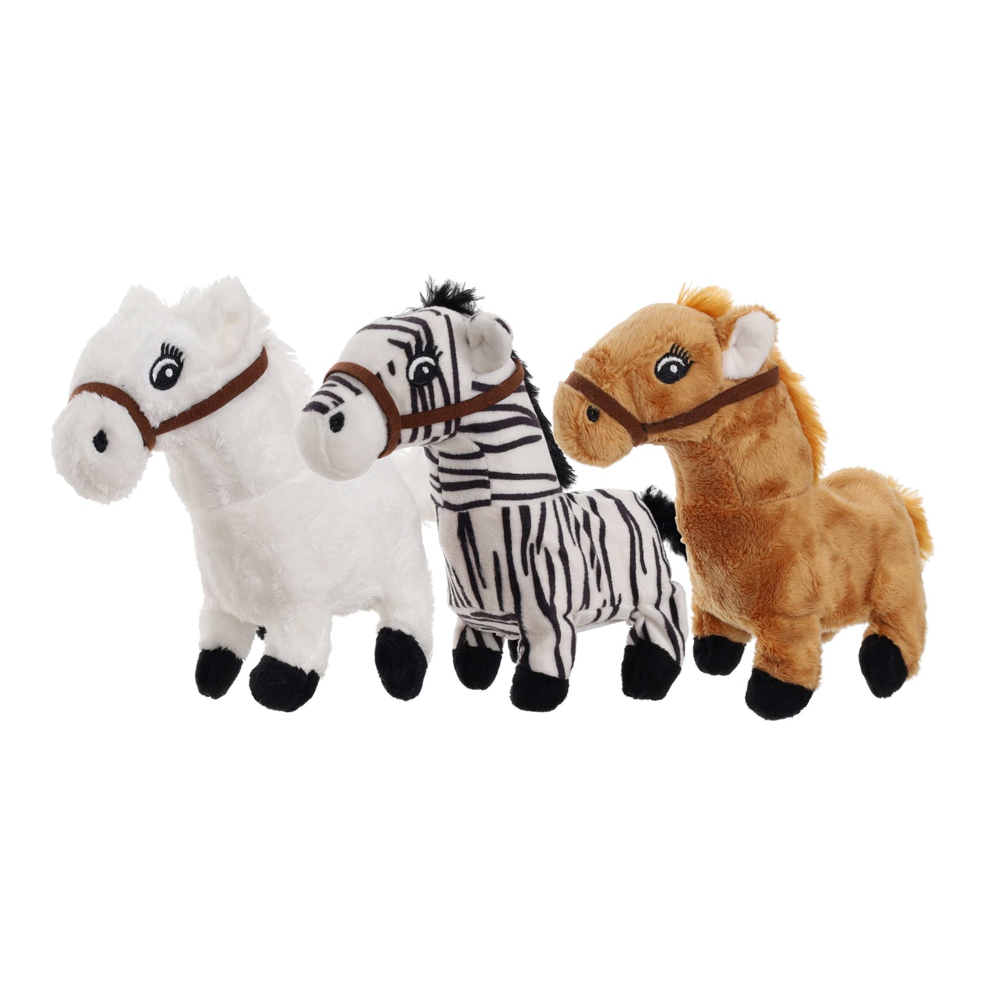 Happy Hooves Walking Horse With Sound 1806 Stuffed Horse Shiloh