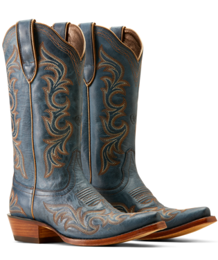 Ariat WMS Hazen Western Boot Womens boots 7 Blueberry ariatfootwear ariatwomens Ariat