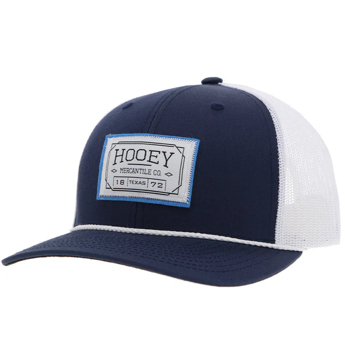 Hooey "Doc" Blue/White Cap Hooey