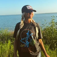 LANE FROST NEON COWBOY TEE Lane Frost