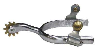 Showman Youth Size Chrome Plated Spur Spurs Shiloh