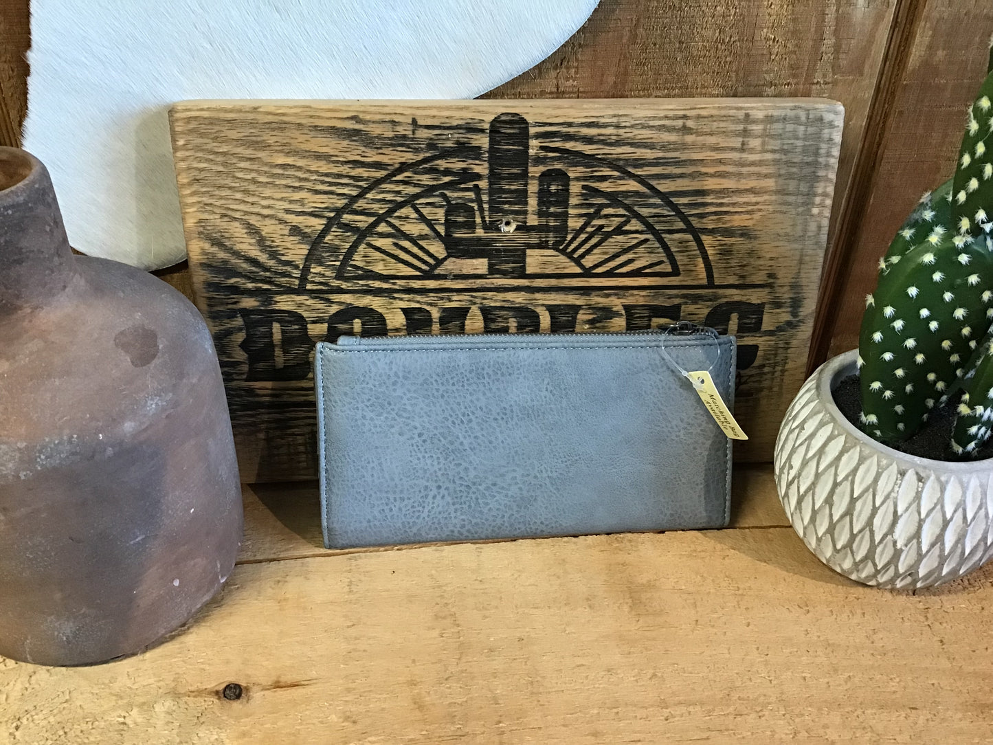 Wrangler Embroidered Bi-Fold Wallet - Jean wallet Women's Wrangler