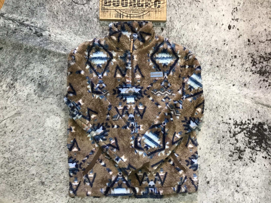 Hooey Telluride Fleece Pullover Ladies HFP026BRAZ Pullover Hooey