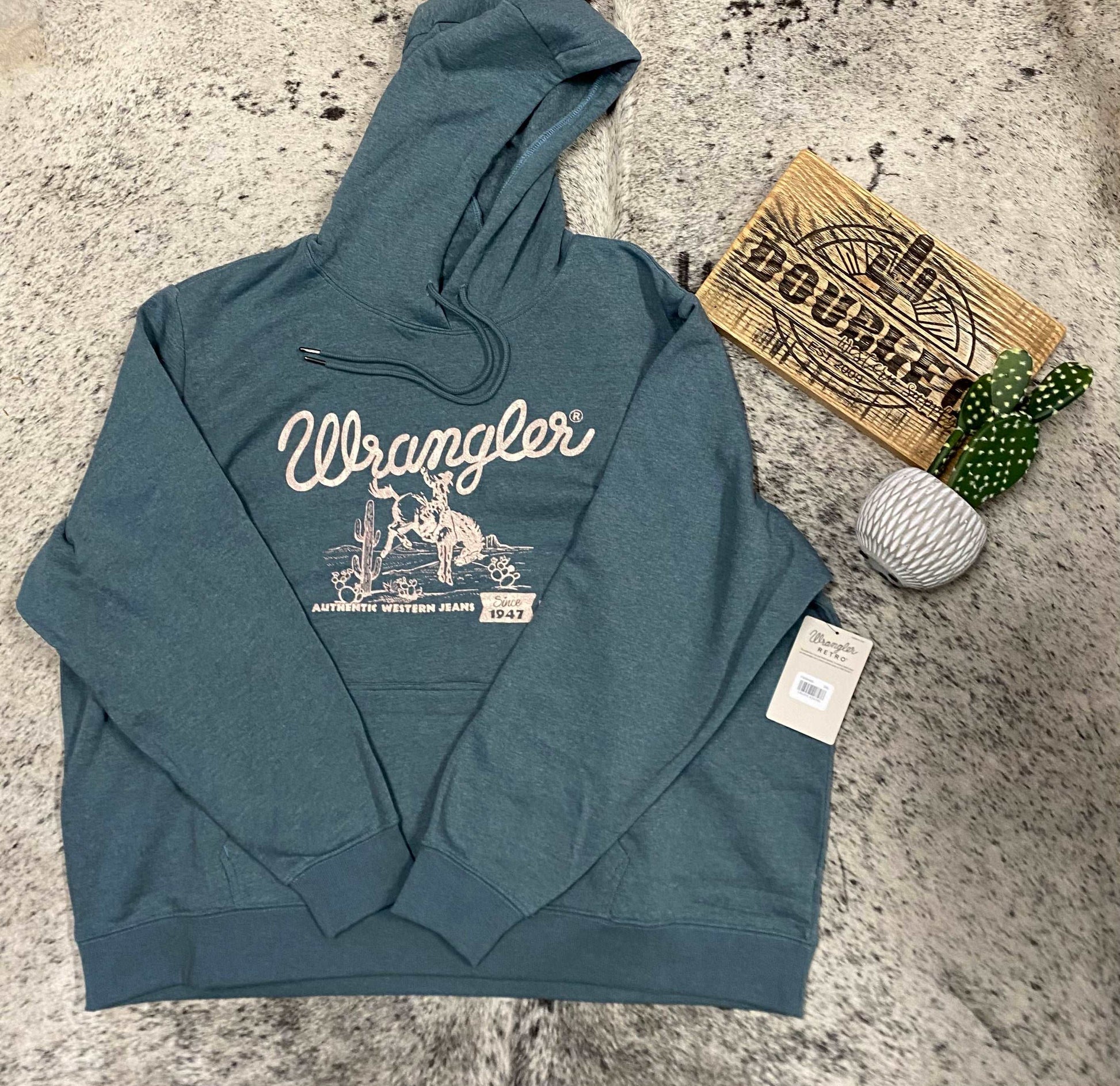 Desert Jean Hoodie Hoodie mom dad grads Wrangler