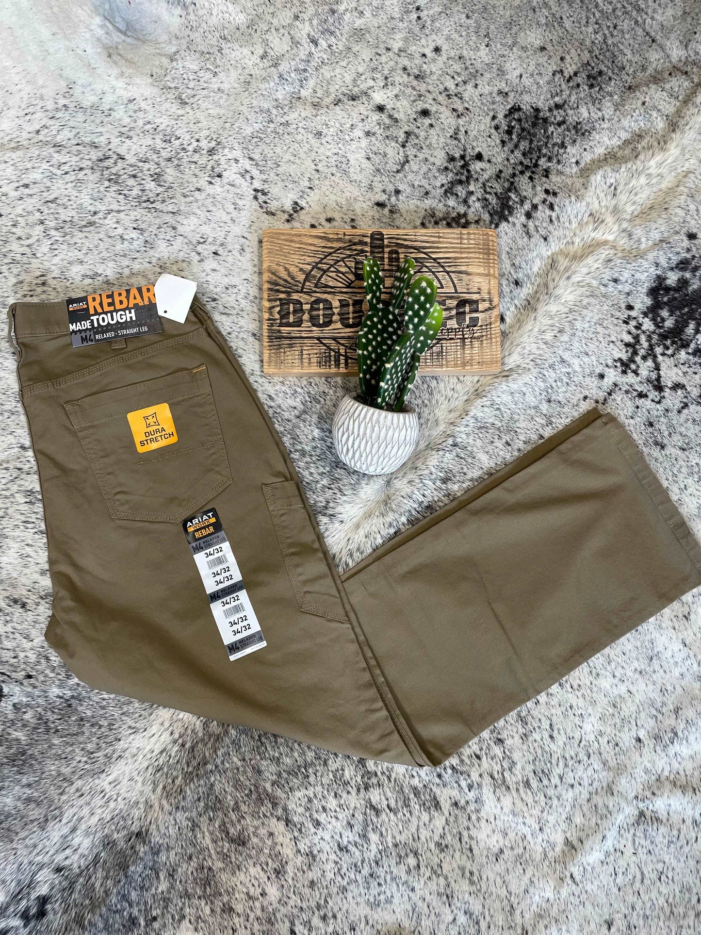 Ariat Men’s Rebar M4 Low Rise DuraStretch Made Tough Pants ariatmens Ariat