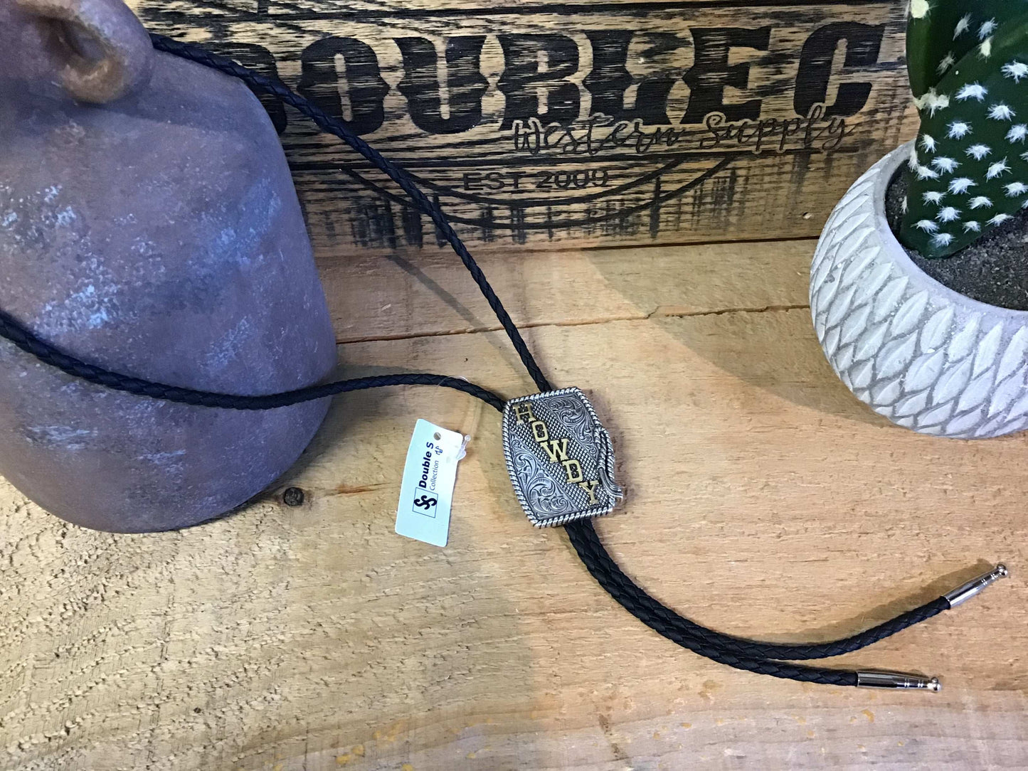 Double S Howdy Rope Edge Bolo bolo M & F