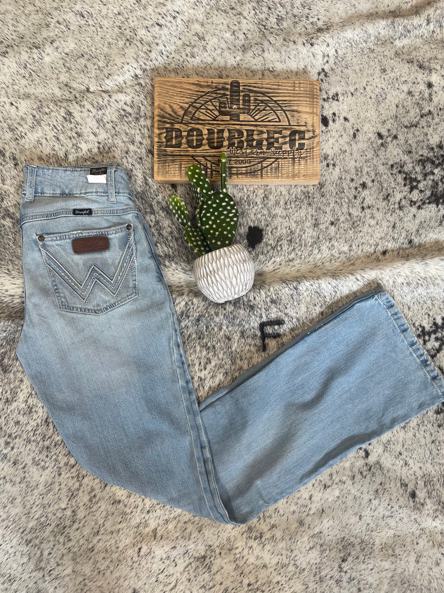 Wrangler retro Mae bootcut jeans light wash Women's Wrangler