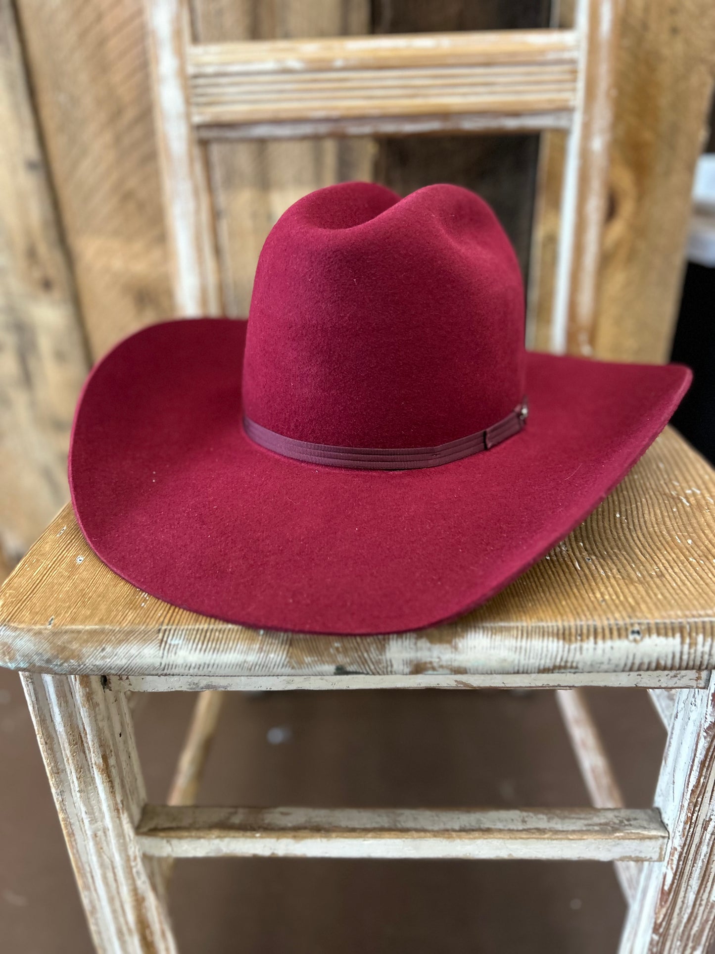 Boquillas red felt cowboy hat Women's Hooey