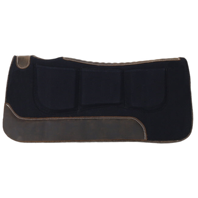 31" x 32" Contoured Shim Mohair Wool Bottom Saddle Pad Felt Pad Shiloh