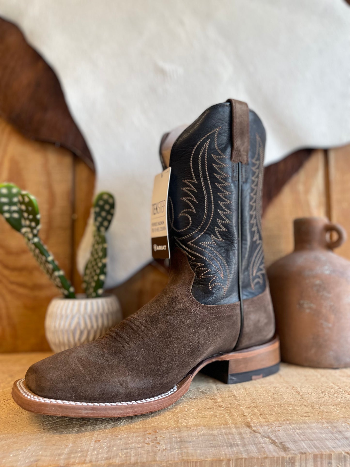 MNS Circuit Paxton Cowboy Boot RANCH BROWN SUEDE Men’s Boots ariatfootwear ariatmens Ariat