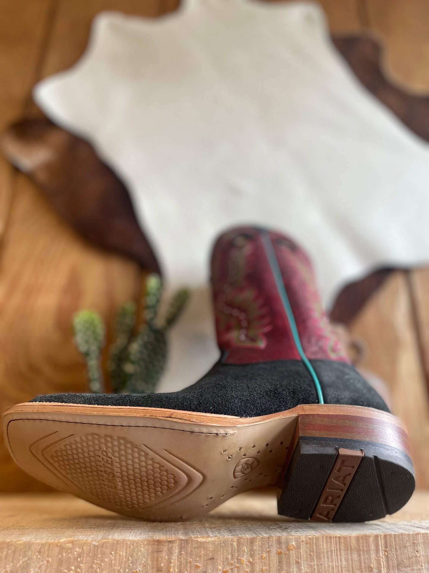 Futurity Boon Western Boot - Black ariatfootwear Ariat