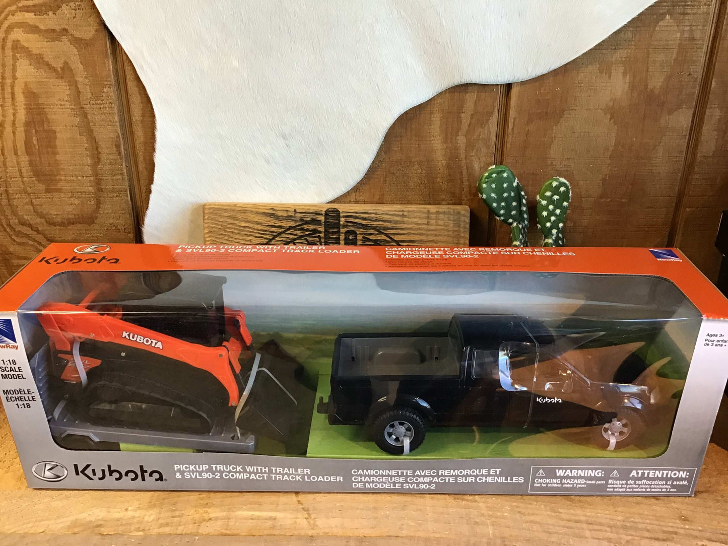 KUBOTA PICKUP TRUCK W/TRAILER 5100005 Toy M & F