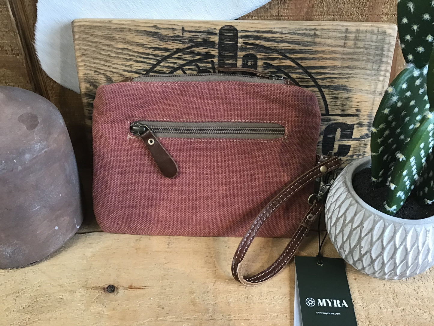 Myra Desert Sunrise Clutch Pouch Purse Women's Myra