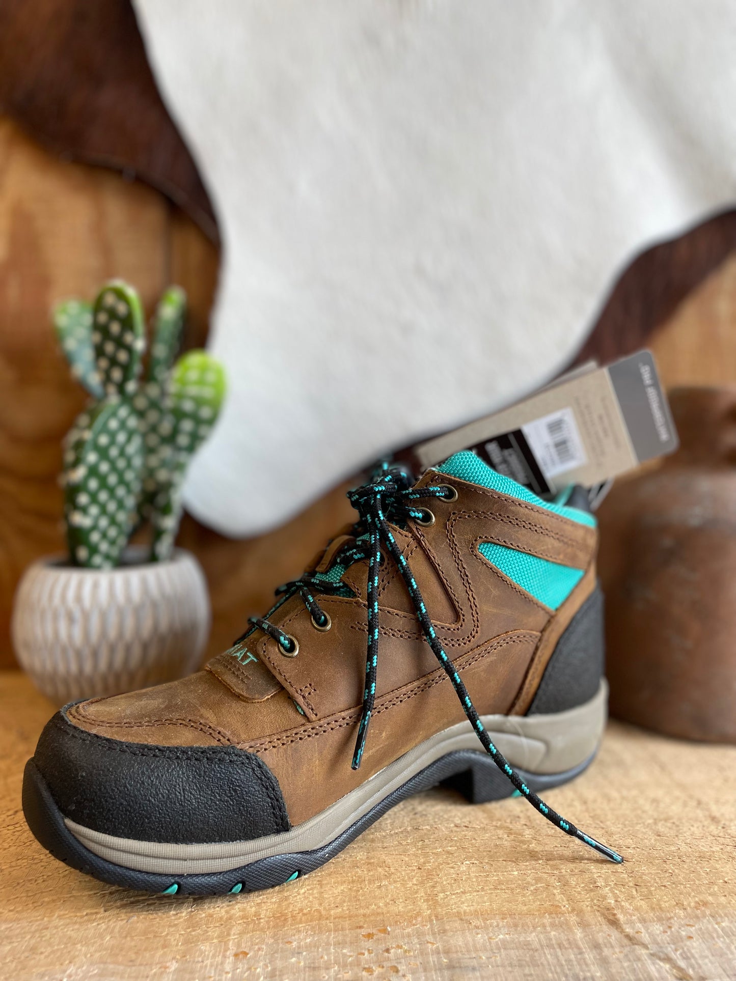 Ariat Women's Terrain H20 Waterproof Lace-Up Hiking Boots ariatfootwear ariatwomens Ariat