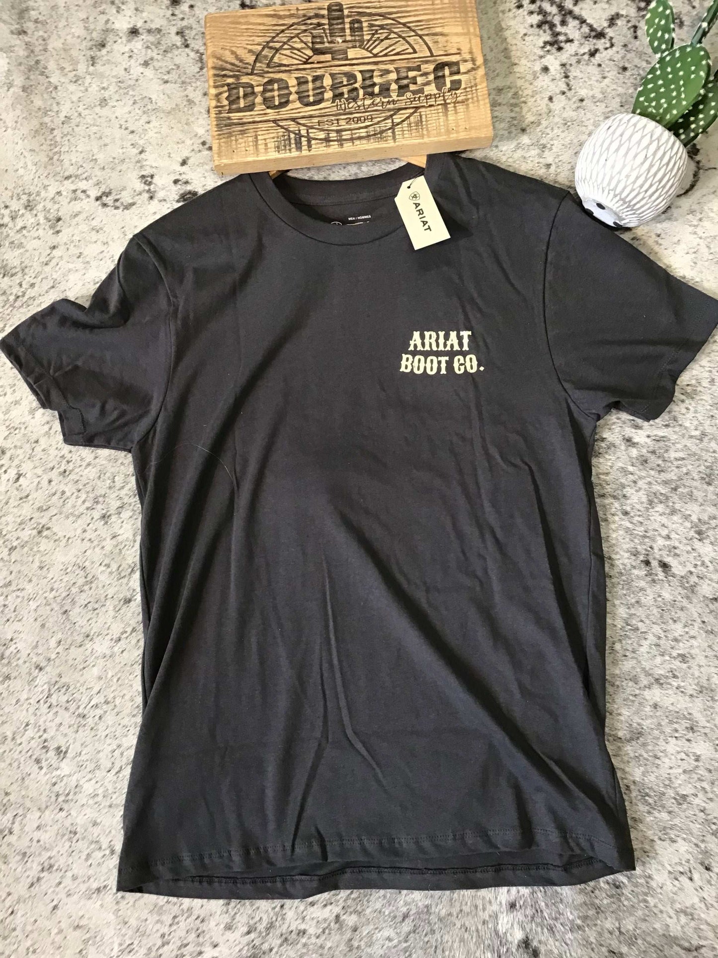MNS Ariat Cowboy Cocky T-Shirt VINTAGE BLACK T Shirt ariatmens Ariat