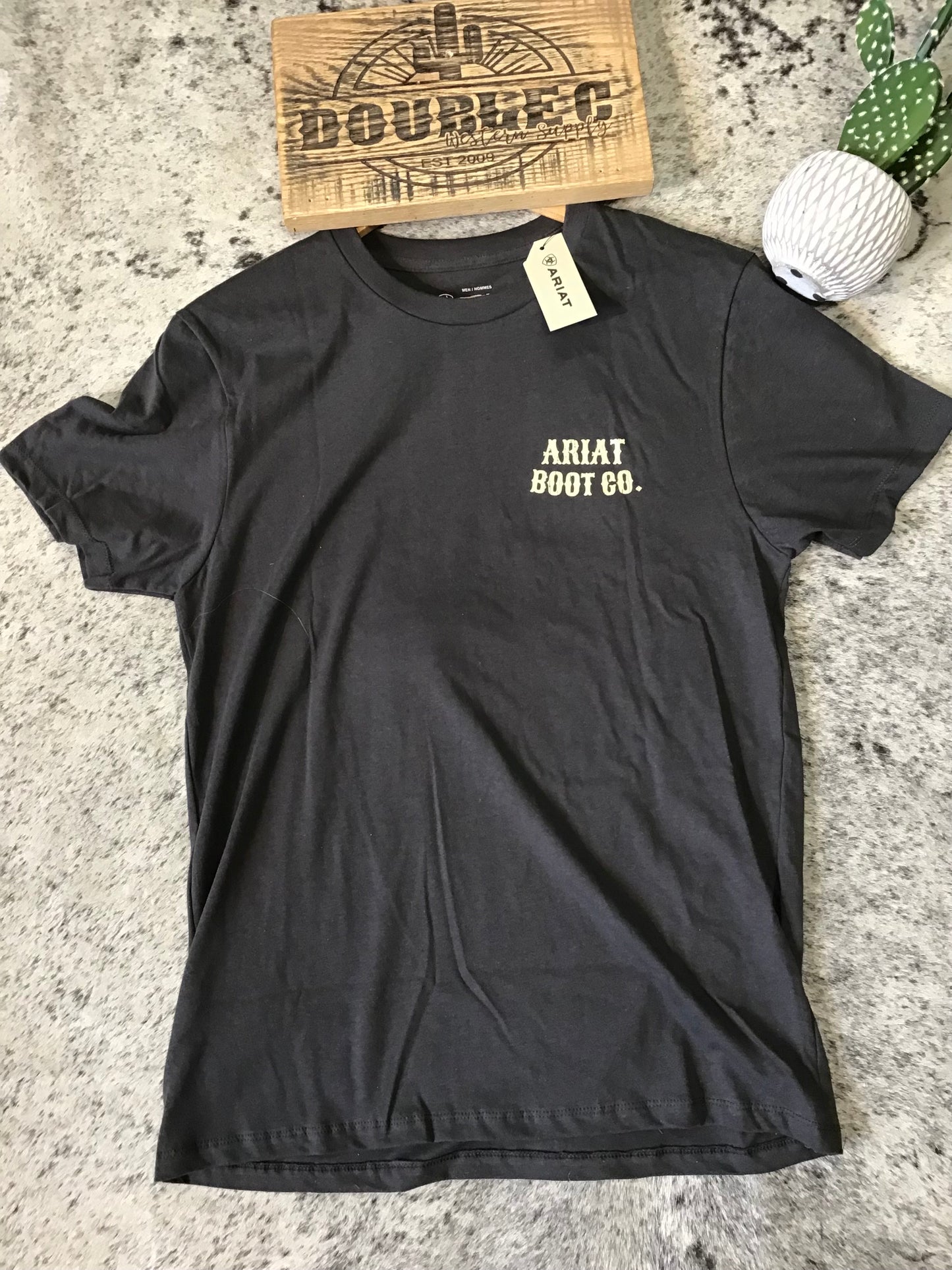 MNS Ariat Cowboy Cocky T-Shirt VINTAGE BLACK T Shirt ariatmens Ariat
