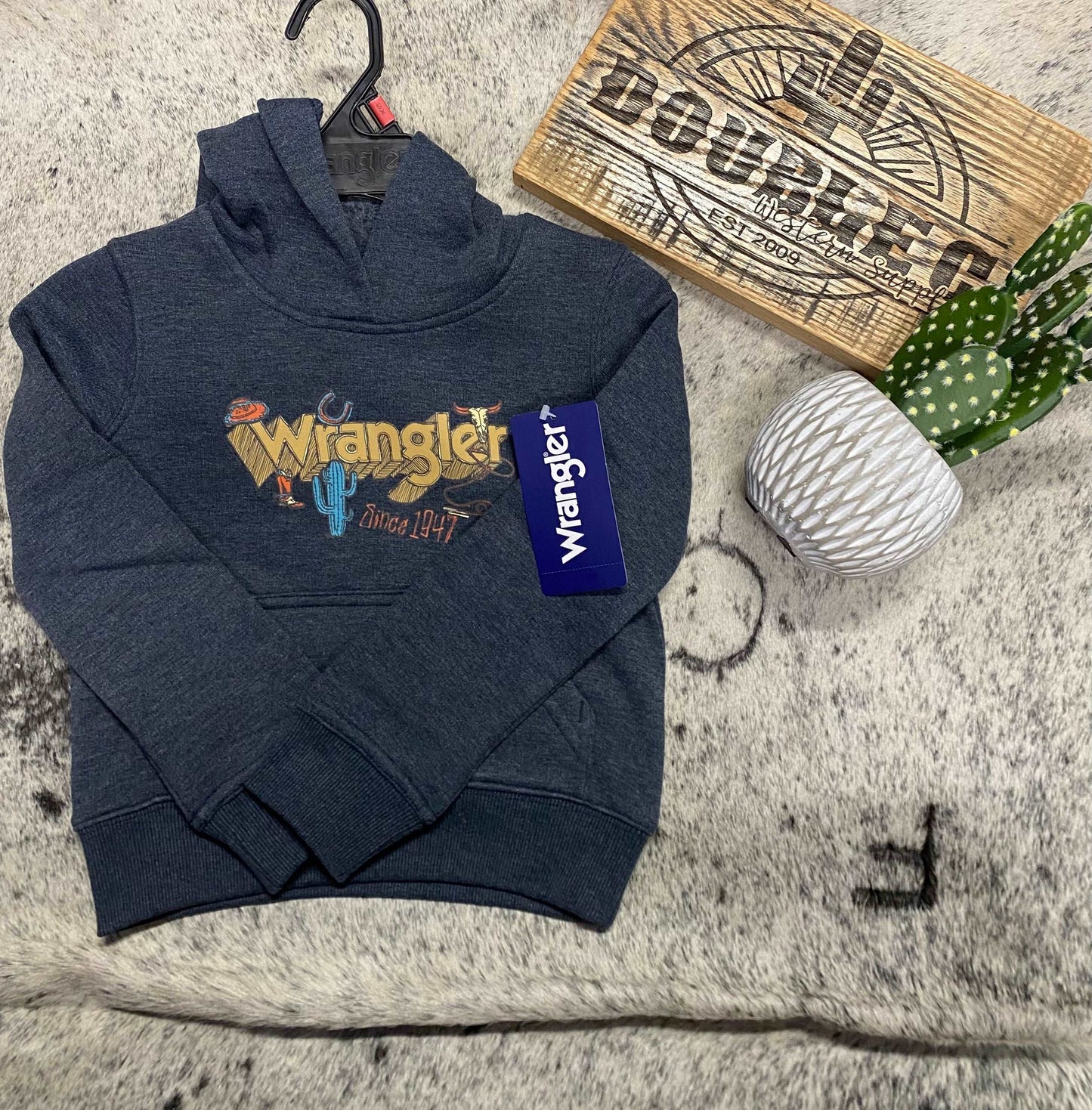 Wrangler Boy's Graphic Hoodie Children’s Clothing mom dad grads Wrangler WRANGLER