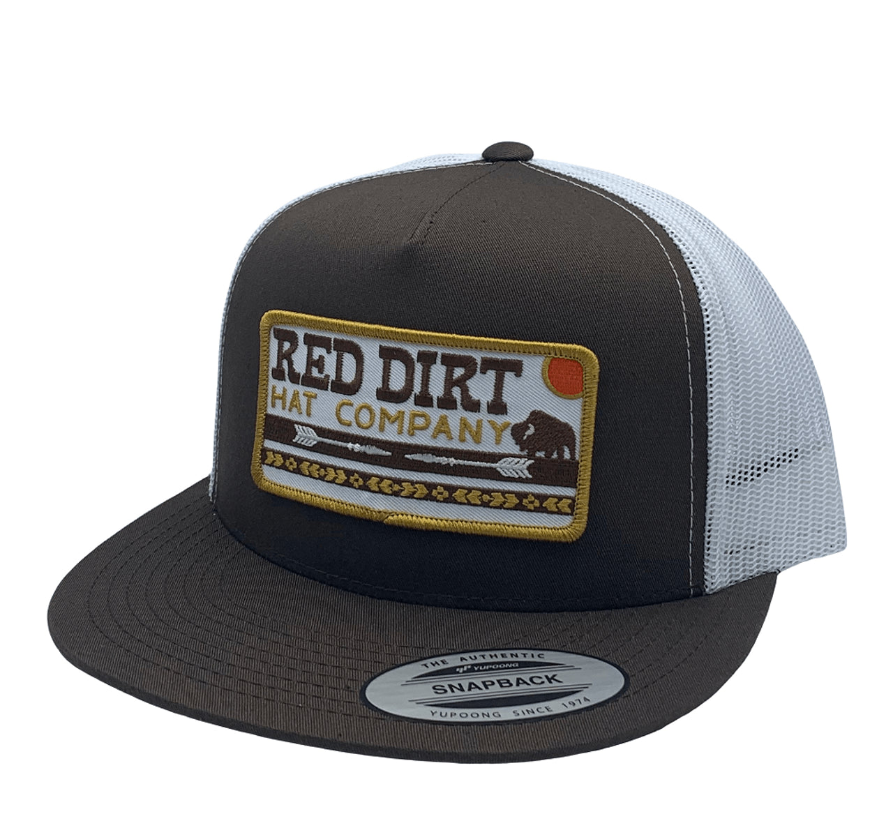 Red Dirt Arrows – Brown White Cap Red Dirt