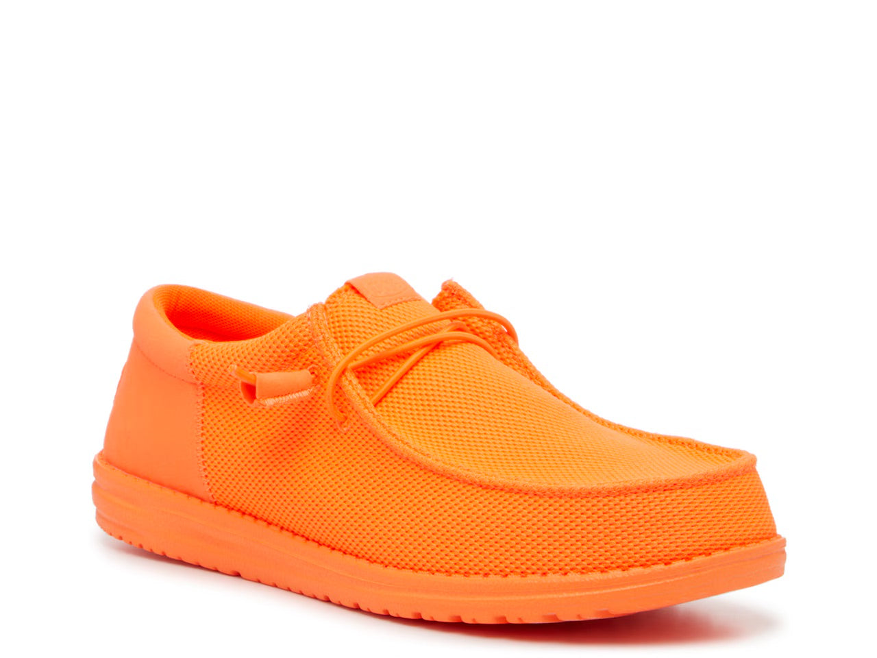 Hey Dude Wally Funk Slip-On Sneaker - Neon Orange Hey Dude
