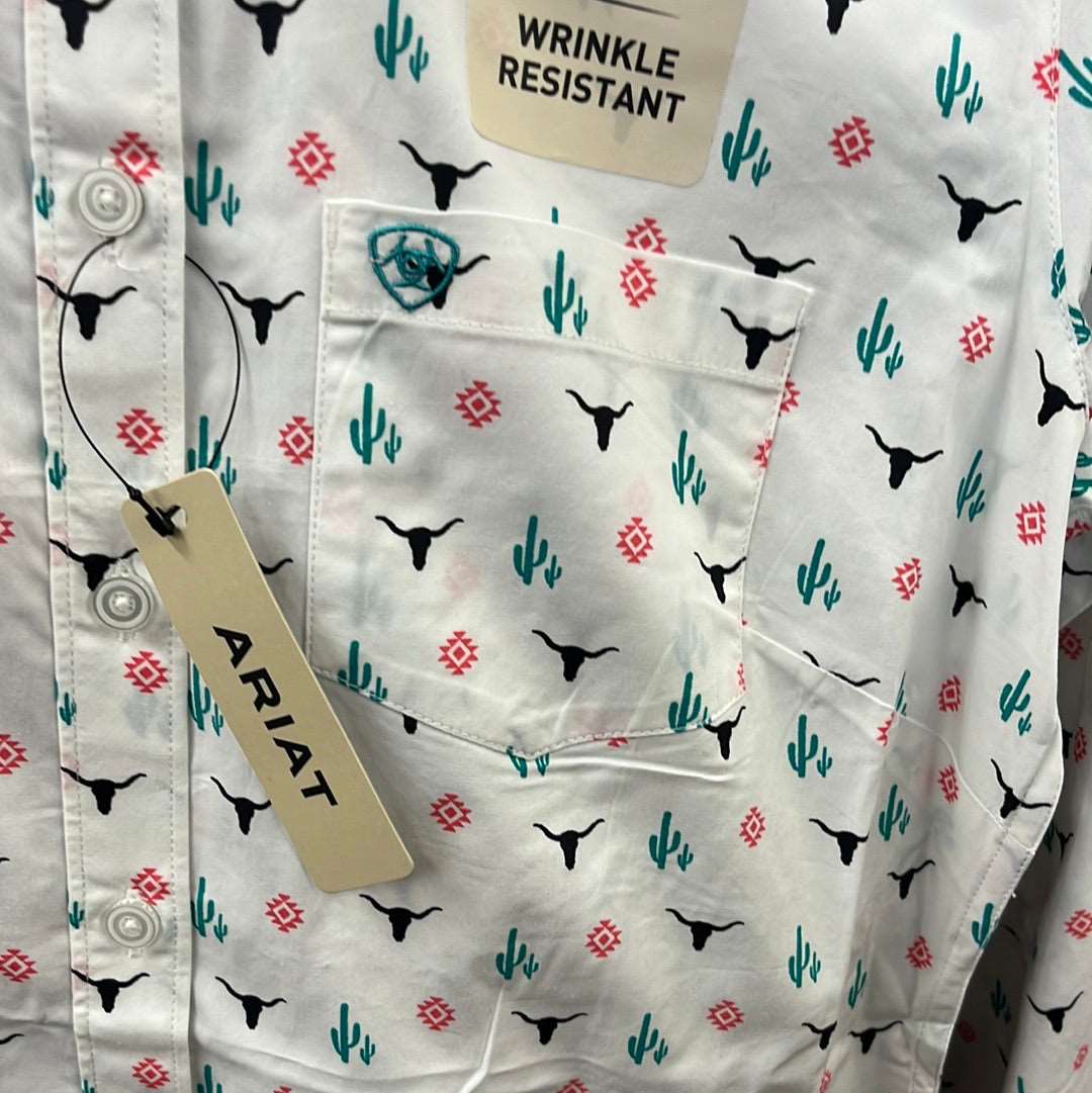 Arait Womens LS Kirby shirt 10048882 Women's Double C Western Supply