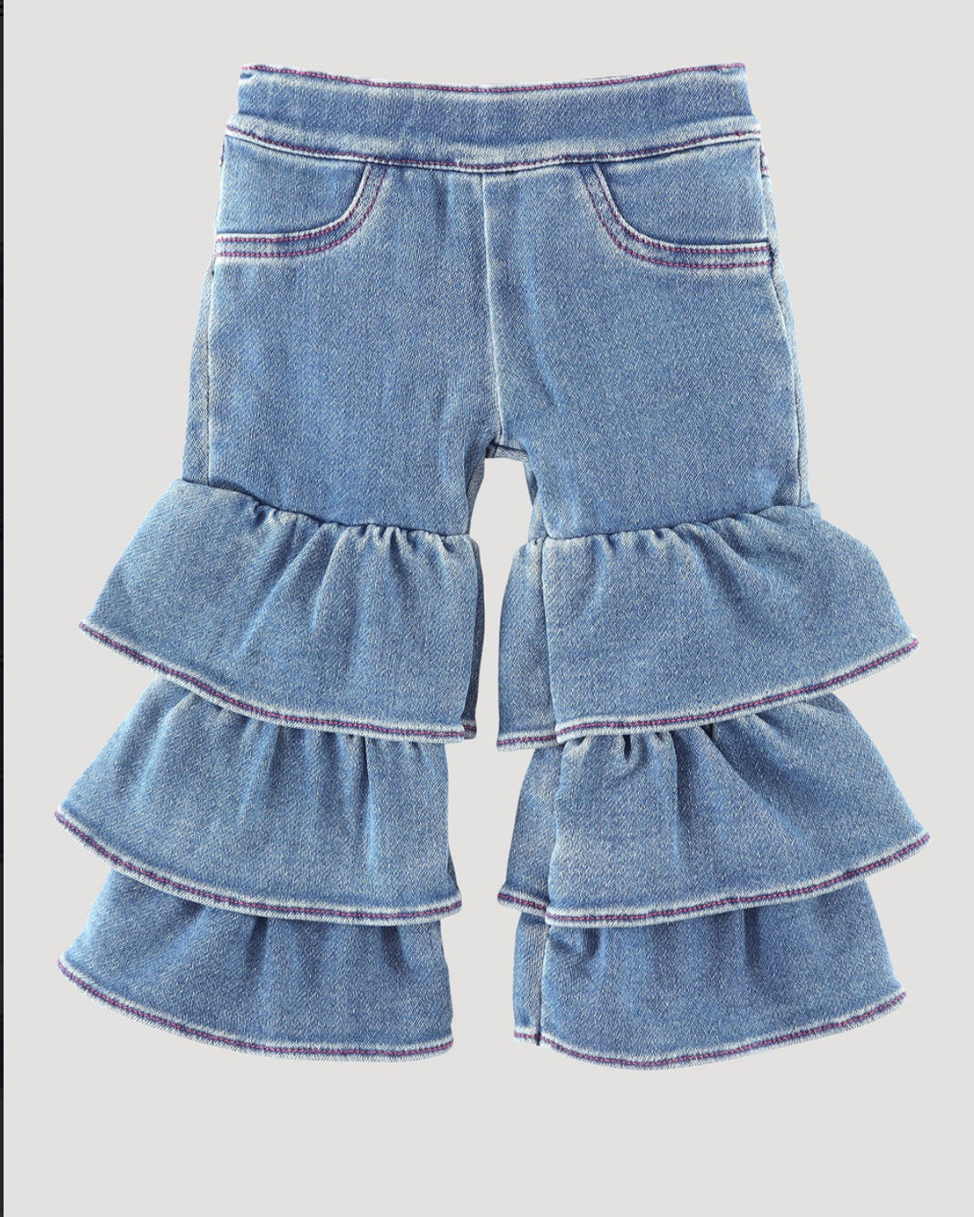 WRANGLER BABY GIRL TIERED FLARE - KIDS GIRLS JEANS - Wrangler