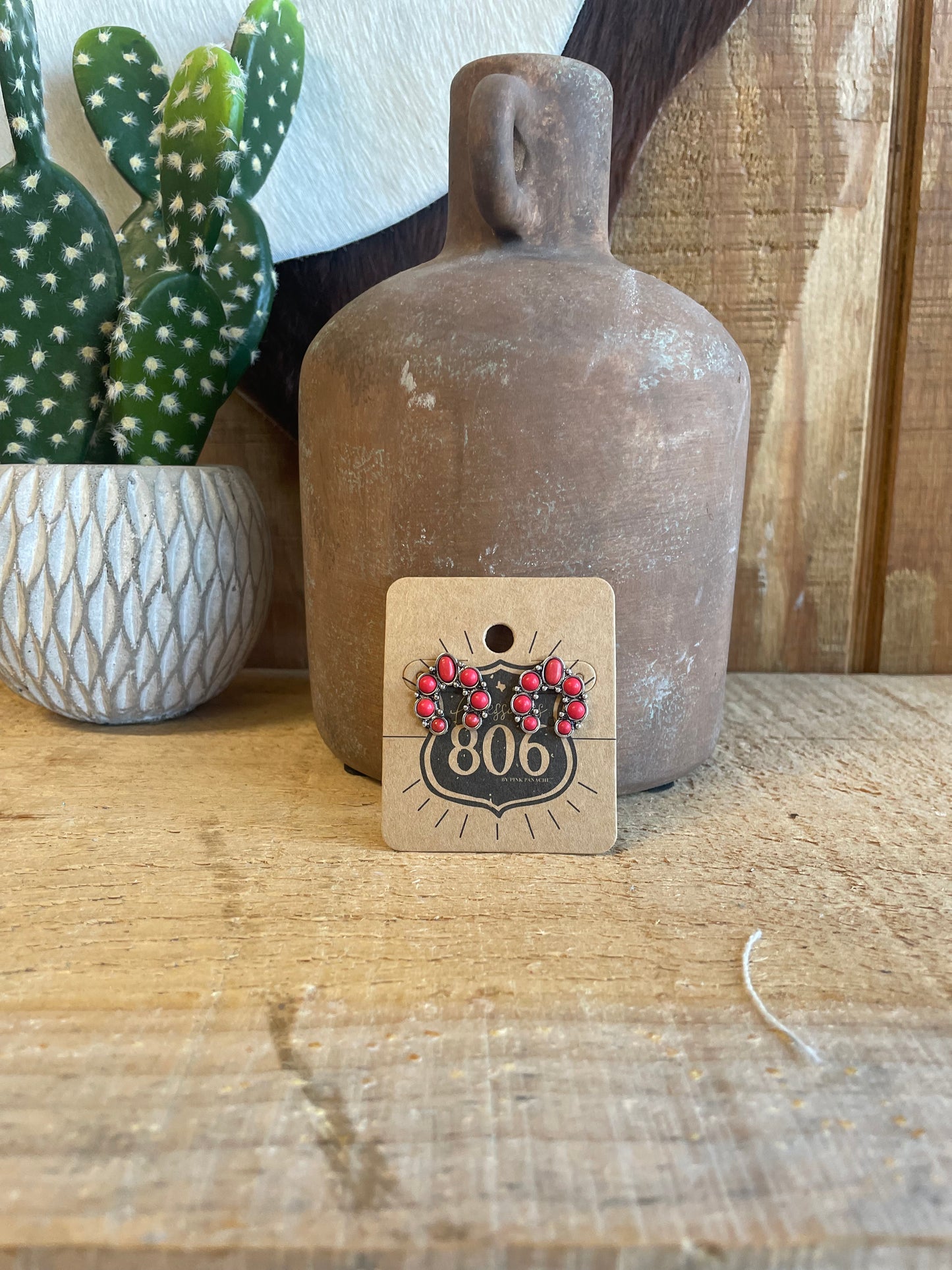 Squash Blossom Post Earring Earrings Faire