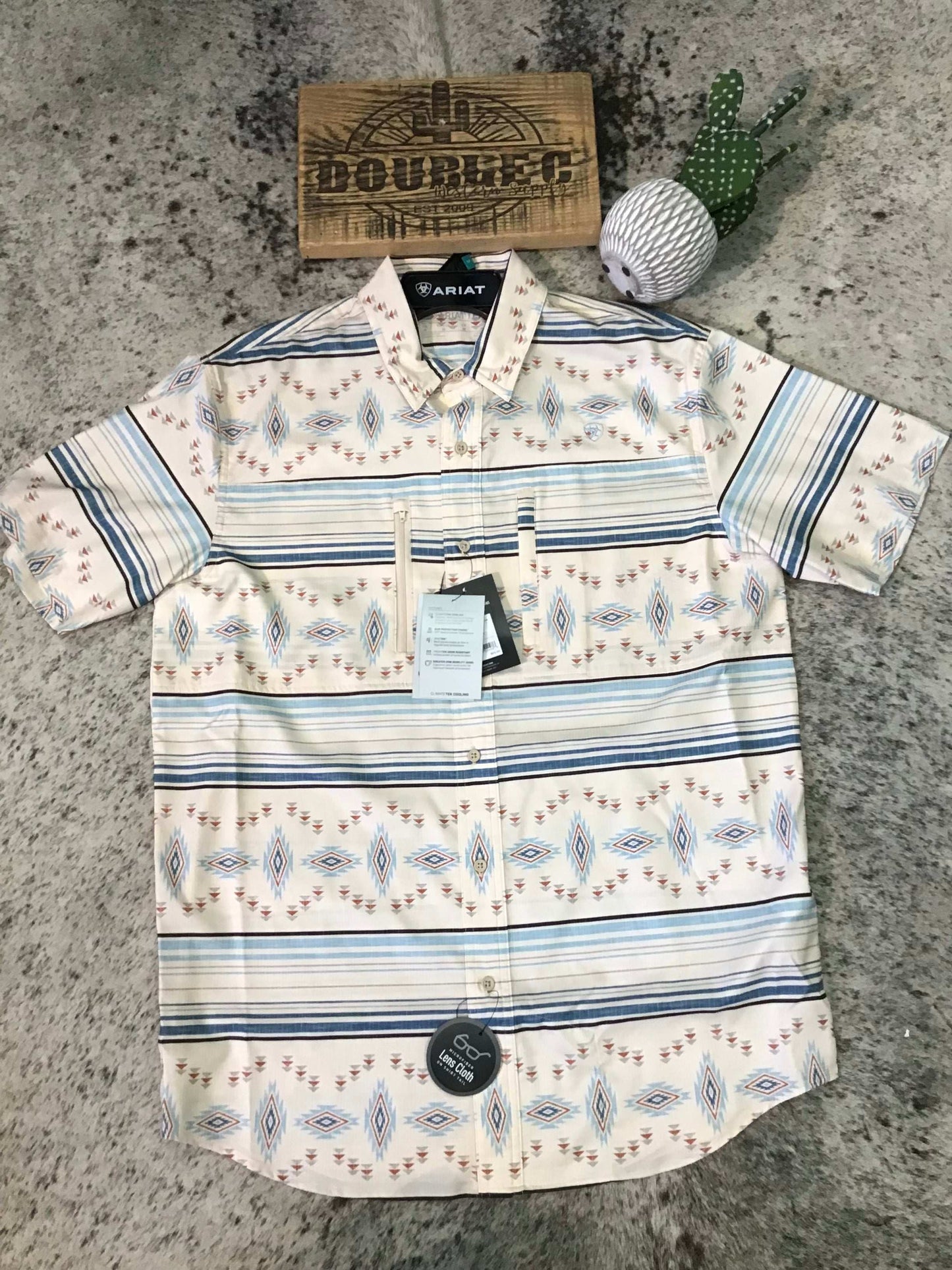 Ariat MNS VentTEK Classic Fit Shirt MOONBEAM Shirt ariatmens Ariat