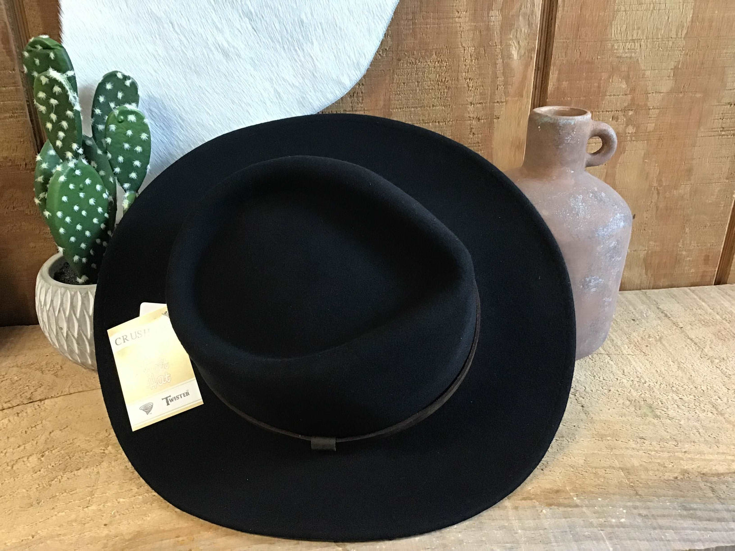 Twister Crushable Durango Felt Hat Cowboy Hat Twister