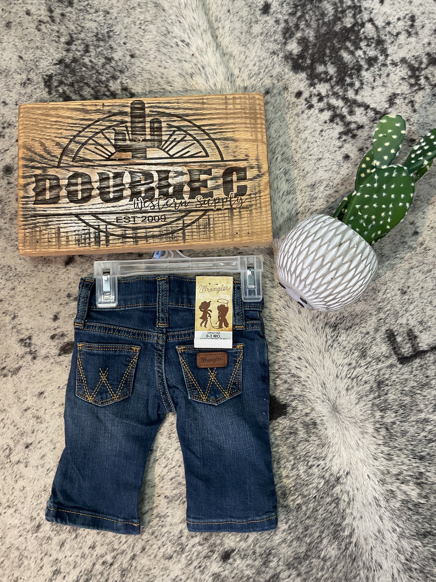 Wrangler Preschool Jean-Dark Blue Jean Wrangler