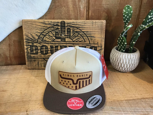 Kimes Spangled Cap in Khaki Cap Kimes