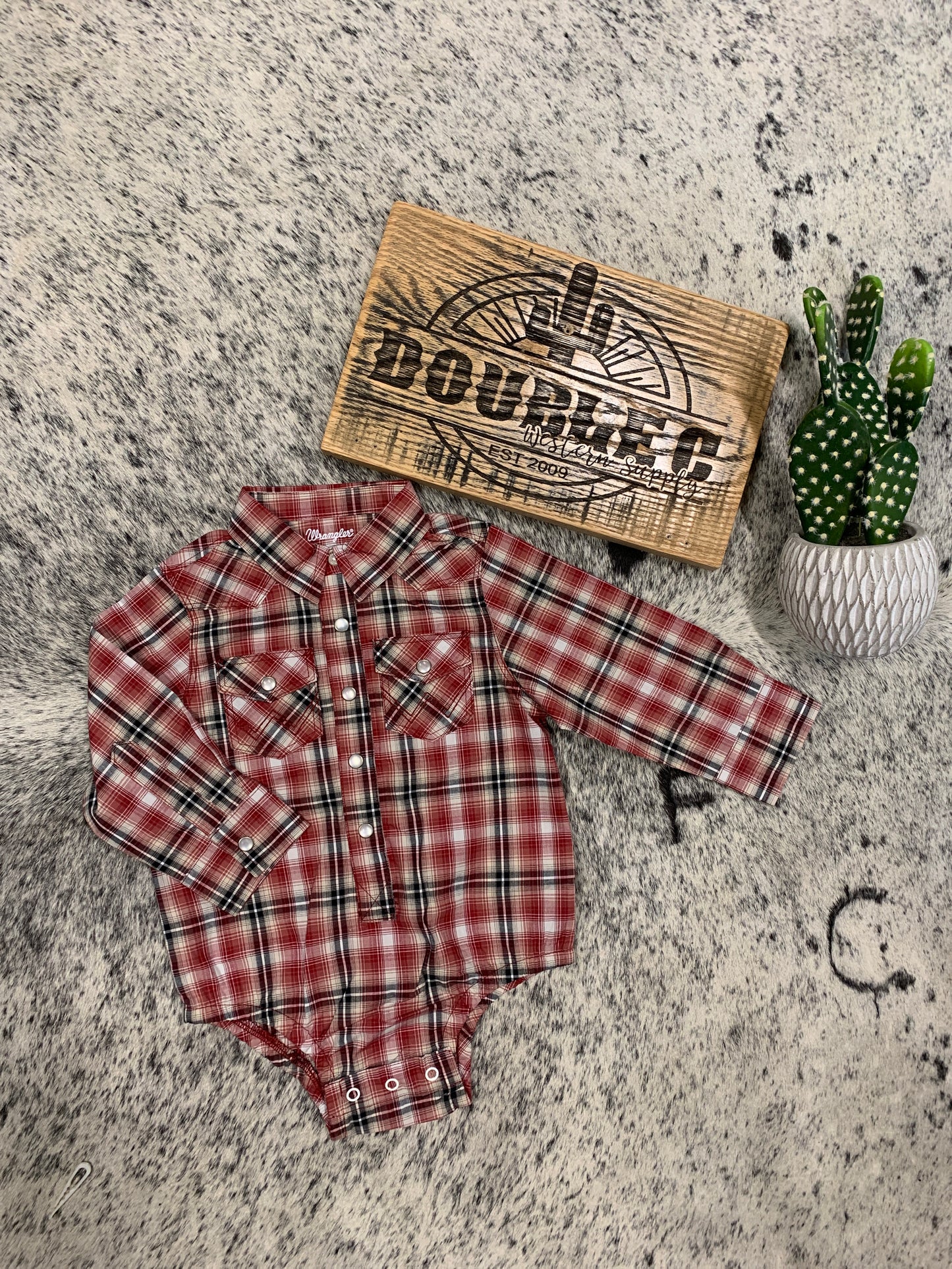 Wrangler Mens Boys & Toddler Retro Red Shirt Shirts & Tops Wrangler