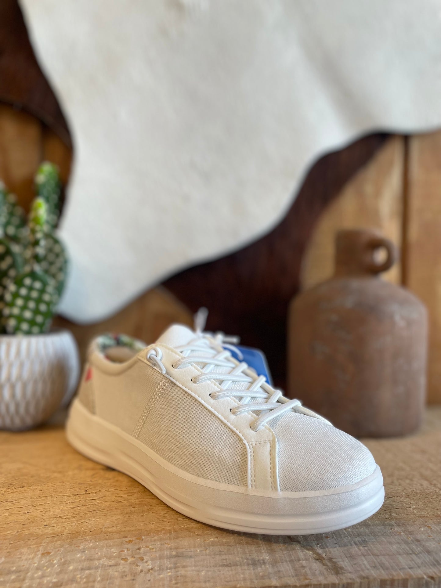 Hey Dude Karina Coconut White Shoes mom dad grads Hey Dude