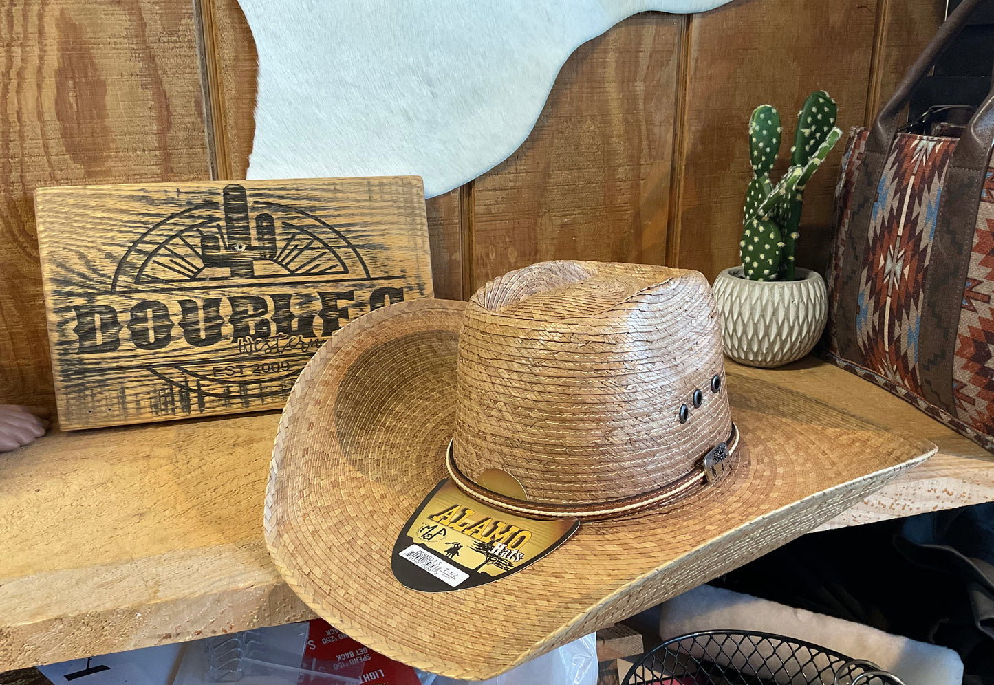 Alamo Palm A/M 5" CS Eyelets D05350 Hat M & F