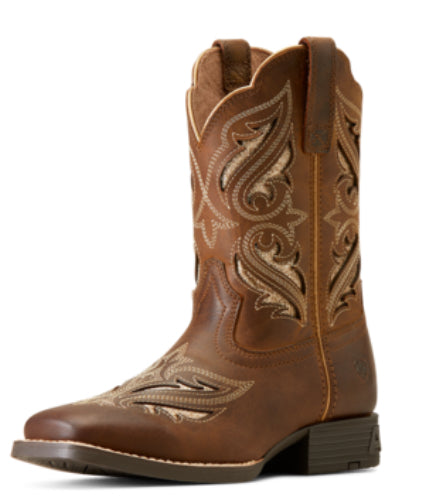 YTH Round Up Bliss Western Boot Kids Boots ariatfootwear Ariat