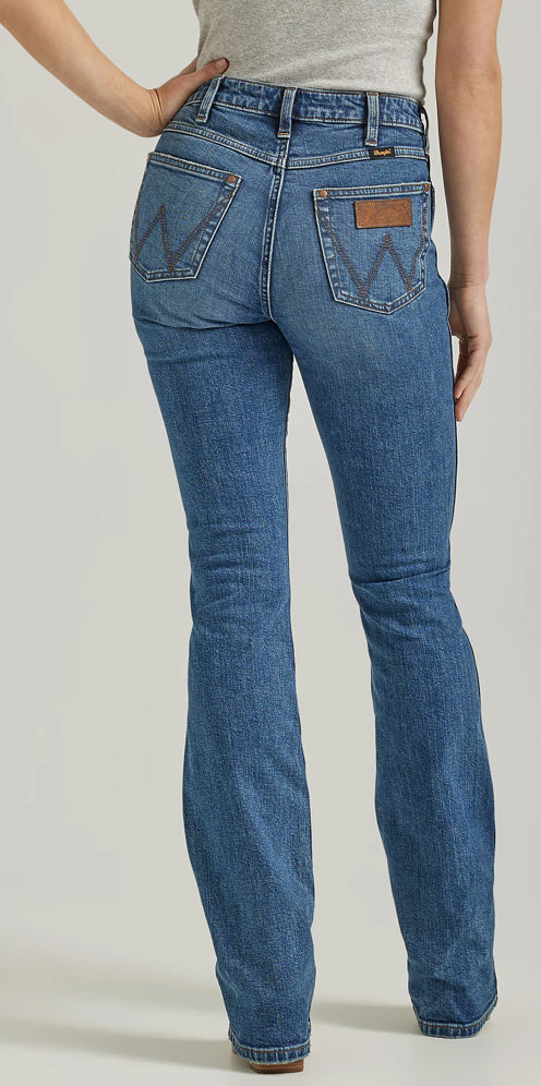 WOMEN'S WRANGLER RETRO® PREMIUM HIGH RISE SLIM BOOT IN ABIGAIL Jeans Women's Wrangler